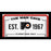 Philadelphia Flyers Man Cave Sign 6x12 Framed Photo