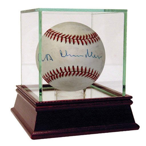 AB Happy Chandler Signed Baseball (JSA)