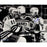 Brian Leetch Signed 94 New York Rangers GravesLeetchMessier Huddle Up BW 16x20 Metallic Photo