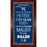 Minnesota Twins Subway Sign w Game Used Dirt Framed 16x32 Photo (Brick Background)