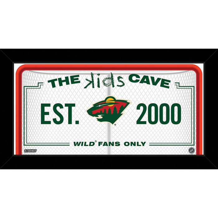 Minnesota Wild 6x12 Kids Cave Sign
