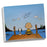 Peter Robbins Signed Charlie Brown & Snoopy Lake 22x26 Canvas w Blue Skies Insc