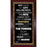 Pittsburgh Panthers Subway Sign Framed 16x32 Photo (Brick Background)