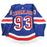 Mika Zibanejad New York Rangers 2018-2019 Game Used #93 Opening Night Blue Jersey (10/4/18)