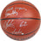 Bernard King/Carmelo Anthony Dual Signed I/O NBA Brown Basketball w/ "62 1/24/14" Insc By Anthony and "Knicks Legends" Insc By King