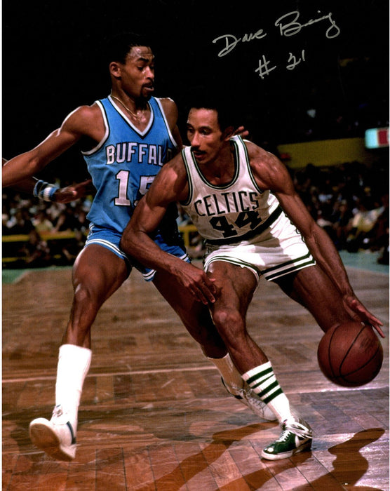Dave Bing Signed Celtics Dribbling 16x20 Photo (JSA)