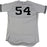 Aroldis Chapman New York Yankees Game Used #54 Grey Jersey (8/24/2017)(JB900130)