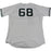 Dellin Betances New York Yankees Game Used #68 Grey Jersey (8/24/2017)(JB900129)