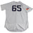 Jonathan Holder New York Yankees Game Used #65 Fourth of July Pinstripe Jersey (7/4/2017)(JC039009)(Size 65)