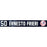 Ernesto Frieri New York Yankees 2017 Spring Training Game Used Locker Room Nameplate