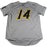 Starlin Castro #14 Signed Game Used Trenton Thunder Away Grey Jersey (Trenton Thunder LOA)