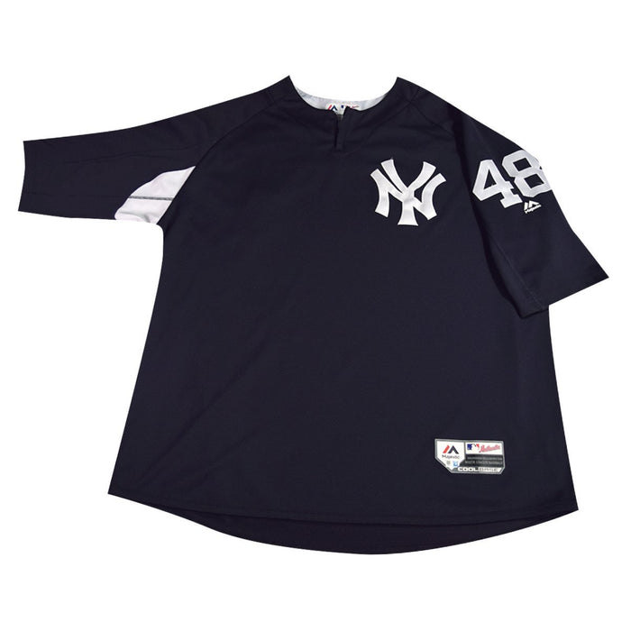 Tommy Kahnle New York Yankees 2018 Game Issued #48 BP Pullover  (JD207186)