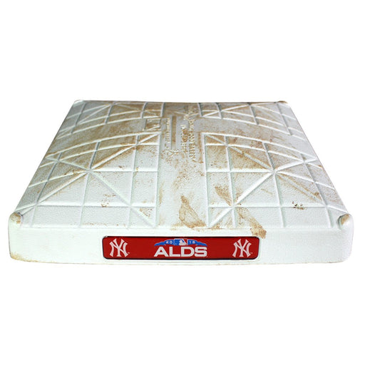 Red Sox at Yankees 10-8-2018 American League Division Series Game 3 Game Used Third Base (2nd Inning)(JD591552) 

