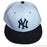 Austin Romine New York Yankees 2018 Home Game Used #28 Father's Day Hat (6/17/2018) (JB734764)