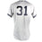 Aaron Hicks New York Yankees 2018 Road Game Used #31 Jersey (7/15/2018) (JD461964) (1-3 1 RBI)