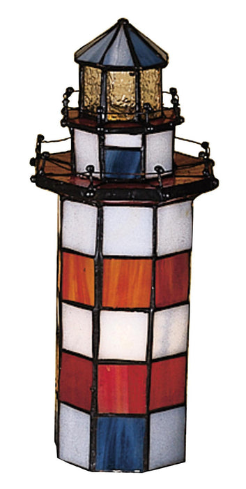 10 Inch H X 3 Inch W X 3 Inch D Hilton Head Lighthouse Accent Lamp