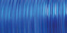 Clear Blue Plastic Lacing Spool - 100 Yards