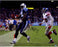 Vince Young Autographed Touchdown vs. Giants 16x20 Photograph