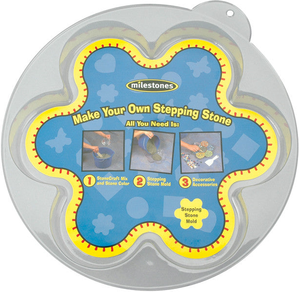 Milestones Stepping Stone Flower Mold - 12"