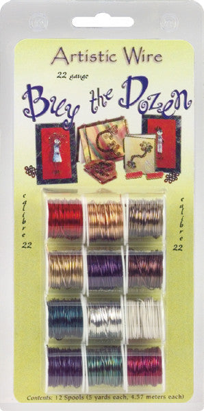 Buy The Dozen Colored 22 Gauge Wire - 5 Yards