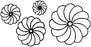Quilt Stencils-2" 4" 6" & 8" Blocks 10"X20"