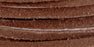 Solid Suede Lace Dark Brown - 0.125" x 25 Yards