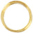 Gold Plated Memory Wire Bracelet - 30 Loops
