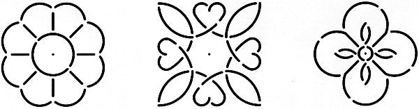 Quilt Stencils-3" C. L. Blocks 4"X15"