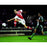 Dennis Bergkamp In Action Score Goal Signed 16x20 Photo Arsenal vs Panathianakos (Icons Auth & Third Party Holo)