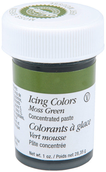 Icing Colors Moss Green - 1 oz.