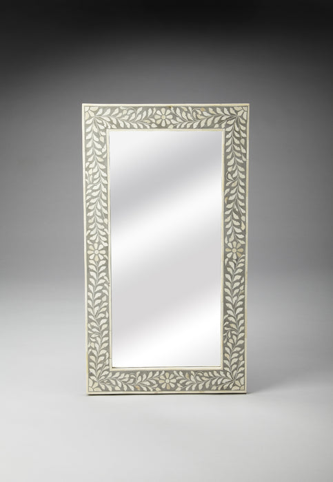BUTLER 3479321 WALL MIRROR - Bone Inlay