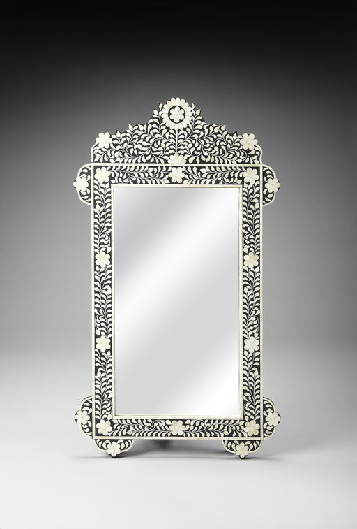 BUTLER 3481318 WALL MIRROR - Bone Inlay