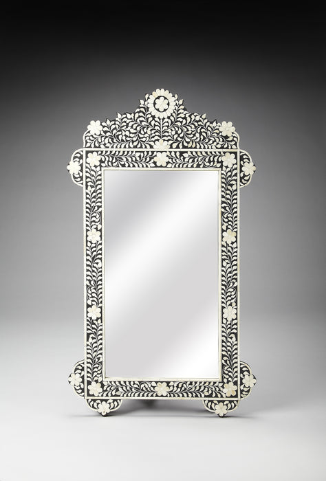 BUTLER 3481318 WALL MIRROR - Bone Inlay