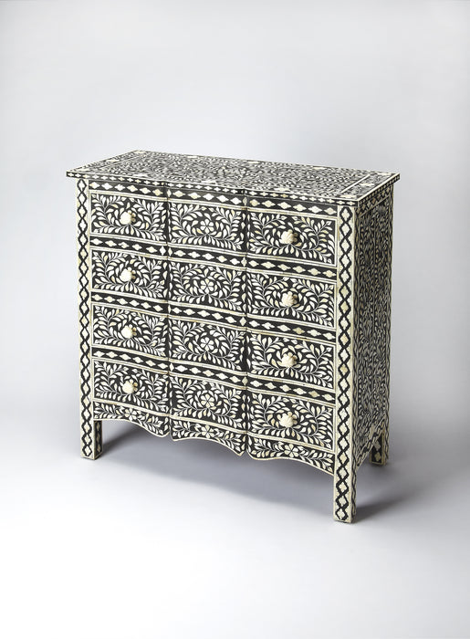 BUTLER 3563318 DRAWER CHEST - Bone Inlay