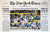 Lawrence Tynes New York Times Cover 1-21-08 11x17 Photo