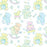 Printed Gift Wrap Baby Bears Roll - 30" x 5 Feet