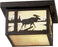 10 Inch Sq Hyde Park Moose Creek Flushmount