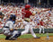 Barry Larkin Swing Horizontal 16x20 Photo w/ "HOF 2012" Insc