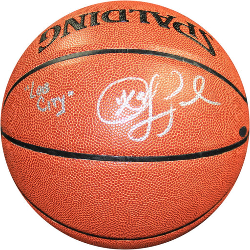 Chris Paul Signed Zi/O Basketball w/ " Lob City"Insc. (Signed in Silver)