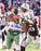 Jerricho Cotchery Catch and Run vs Patriots Vertical 8x10 Photo