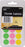 Neon Circle Labels 300 Piece Set - 0.75"