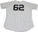Robert Coello  Jersey - NY Yankees 2014 Spring Training Opening Day Game Used #62 Pinstripe Jersey (HZ102624) (0000003961) (Size 50)
