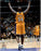 Shaquille O'Neal Signed Arms Up in Gold Uniform 16x20 (Signed in Silver)