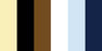 Quilling Paper 6 Color Set Winter - 100 Ct