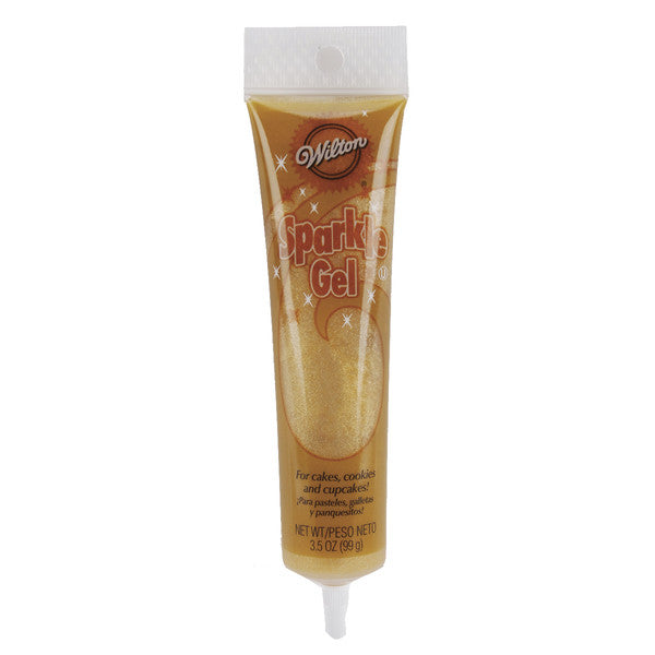 Sparkle Decorating Gel Gold - 3.5 oz.