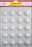 Breakup Plastic Sheet Mold-Candy Discs