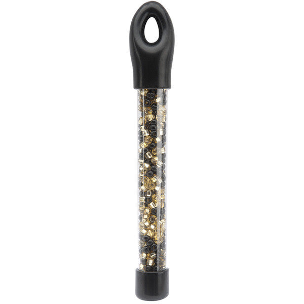 Glass Bead Tubes 24 Grams-6/0 Hollywood Mix