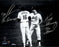 Keith Hernandez Dwight Doc Gooden Dual Signed Meet At The Mound BW 8x10 Photo w/ The Best Insc by Hernandez The Greatest Insc by Gooden