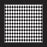 Domestic Bandanna 22"X22"-Black/White Diamond