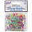 Mini Barrel Pony Beads- Transparent Multi-Mix